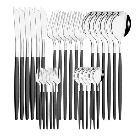 Dinnerware Set Knife Fruit Fork Spoon-HA01307-Veeddydropshipping