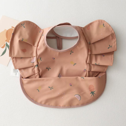 Baby Bibs INS Nordic Style Angel Feed Pocket Burp Girl Boy Infant Meals Bib-Veeddydropshipping-8