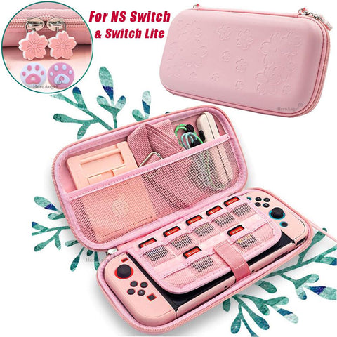 Blue Carry Case Accessories Storage Bag for Nintendos Switch Portable -CE01316-Veeddydropshipping