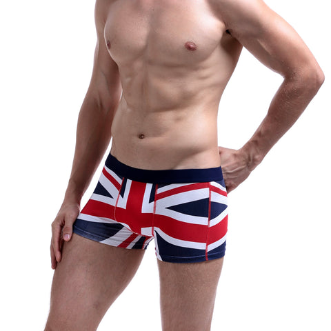 Cotton Underwear Boxers Man Intimates Boxer British Style mens-MF01483-Veeddydropshipping