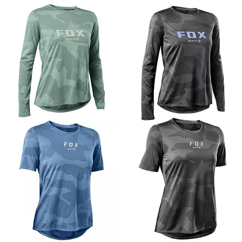 Women Long Sleeves Downhill MTB Bike Shirts Offroad DH Motorcycle Downhill -OS01118-Veeddydropshipping