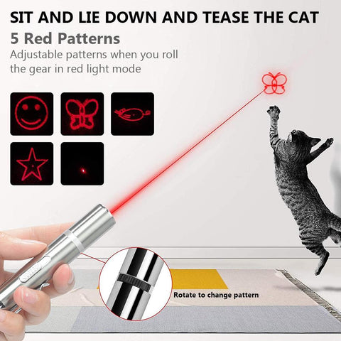 Usb Rechargeable Funny Cat Chaser Toys-HA01988-Veeddydropshipping