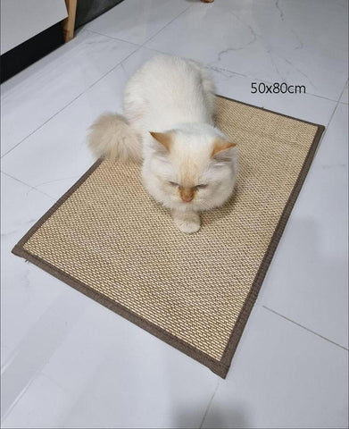 Bamboo Woven Cat Scratcher Sofa Mats-HA01415-Veeddydropshipping