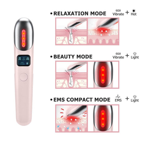 EMS Electric Eye Massager Anti Dark Circle Wrinkles-BH00346-Veeddydropshipping