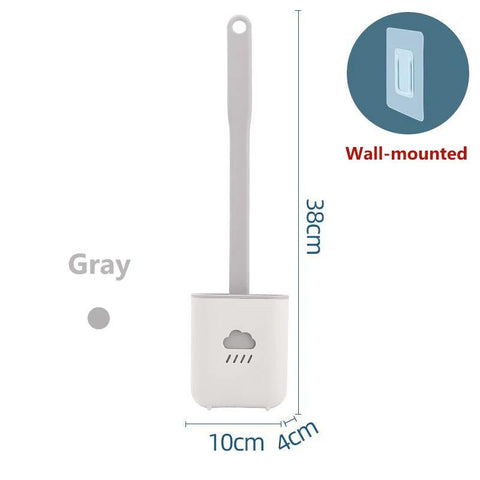 Silicone Toilet Brush Wc Cleaner Toilet Brush-HA01053-Veeddydropshipping