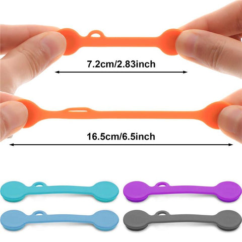 6 pcs Magnetic Cable Clips Magnetic Cable Organizers Twist Ties Earbuds Cords Winder USB Cable-PA00850-Veeddydropshipping