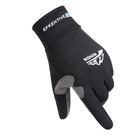 Outdoor Fishing Cycling Gloves Summer Thin Ice Silk Breathable Male Sports Running -OS01181-Veeddydropshipping