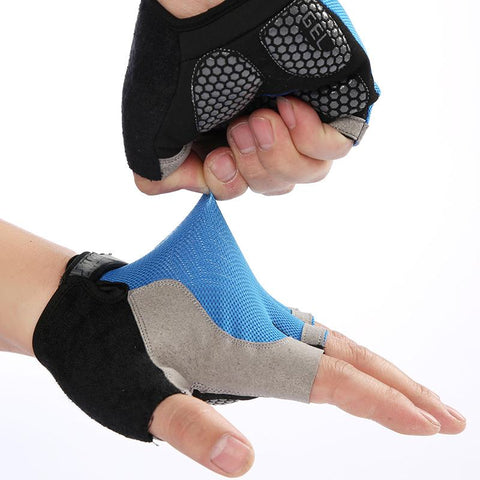 Non-slip Anti Half Finger Gloves Motorcycle Gloves elastic Shock Fitness Cycling -OS01019-Veeddydropshipping