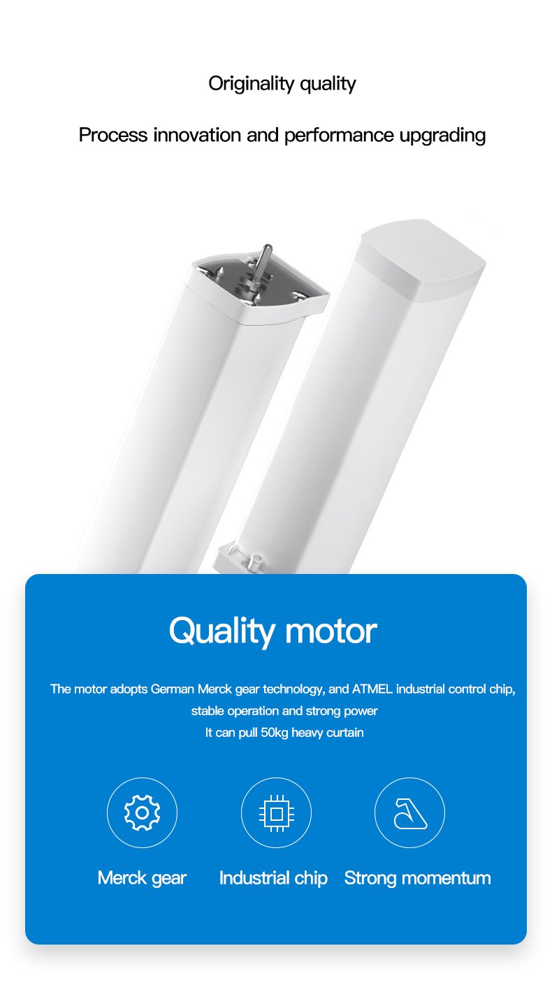 Tuya Wifi motor Smart Curtain Motor Electric Quiet Tuya APP Wireless-TI01083-Veeddydropshipping