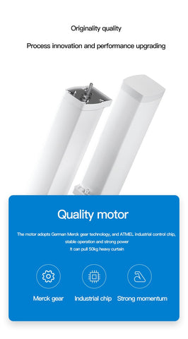 Tuya Wifi motor Smart Curtain Motor Electric Quiet Tuya APP Wireless-TI01083-Veeddydropshipping