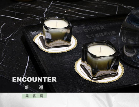 Fragrance Square Aromatherapy Candles Cup-HA00365-Veeddydropshipping