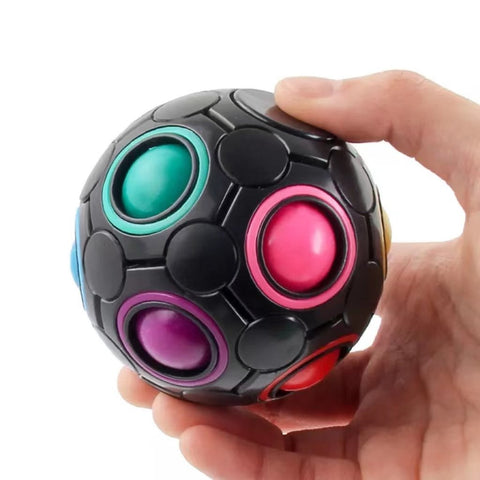 New Fidget Spinning Top Rainbow Magic Ball Fidget Toys Game-TB01516-Veeddydropshipping