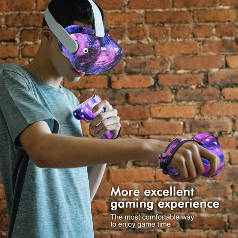 Halloween Christmas Decorations For Oculus Quest 2 Case Controller Handle -CE01162-Veeddydropshipping