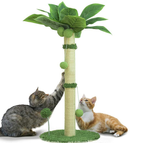 Cat Scratching Post Tall Scratching Post-HA01448-Veeddydropshipping