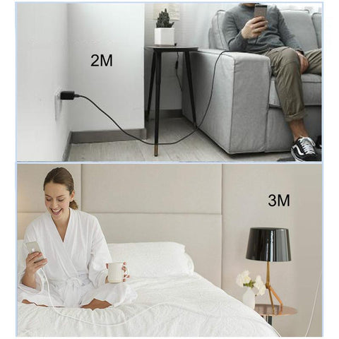 Original Micro USB Cable Fast Charging For Redmi 7 7A Note 5 Mobile Phone Microusb USB-PA01031-Veeddydropshipping