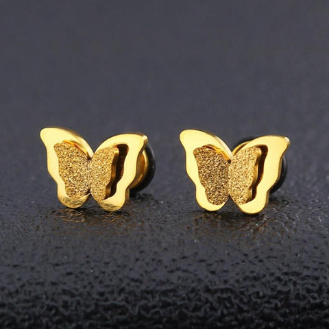 Butterfly Design Earrings Elegant Fashion Women Jewelry Girl Gifts -JW00059-Veeddydropshipping