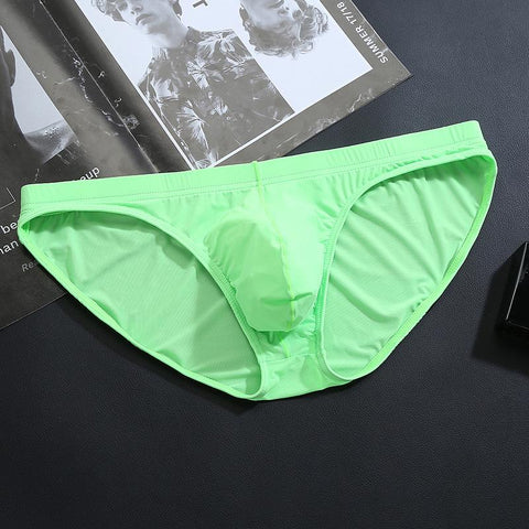 Briefs Seamless Breathable Panties Men Bikini Solid Seamless-MF01508-Veeddydropshipping