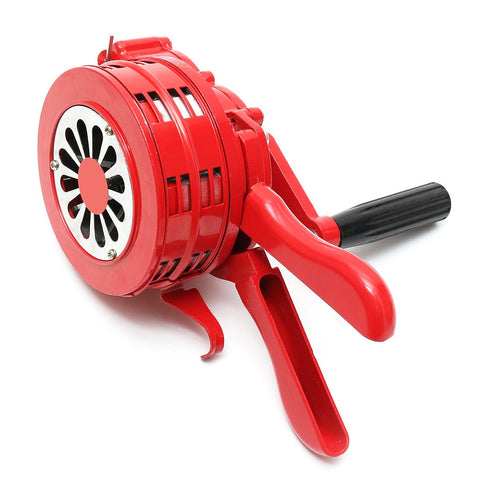 Manual safety alarm air defense  portable fire drill-CO00633-Veeddydropshipping