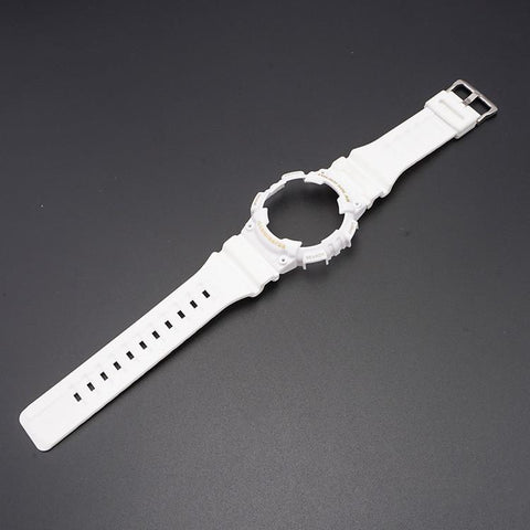 silicone bracelet for casio watch Wrist AQS810W AQS810 Frame Bezel -CE00557-Veeddydropshipping