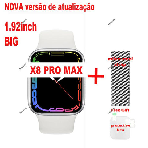 New Upgrade Version X8 Pro Max Smart Watch 1.92inch Polish Black -CE00570-Veeddydropshipping
