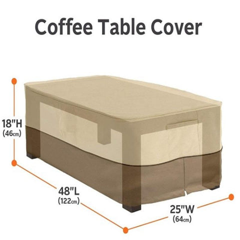 Outdoor Waterproof Garden Tea Table Covers-HA01134-Veeddydropshipping