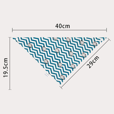5Pcs Baby Bibs Soft Cotton Animals Baby Drool Bibs Triangle Scarf Comfortable-TB00463-Veeddydropshipping