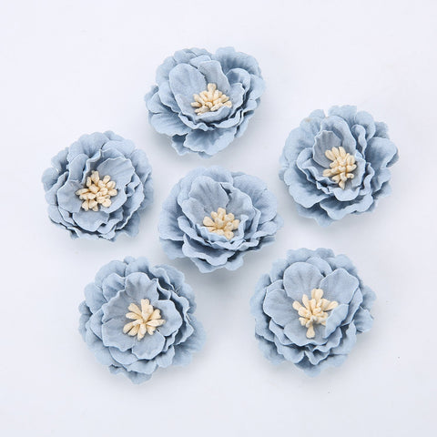 Artificial Microfiber Fake Flowes Heads-HA00705-Veeddydropshipping