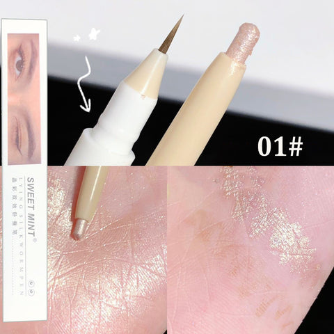 Rose Pink Lying Silkworm Eyeliner Gel Pen-BH00609-Veeddydropshipping
