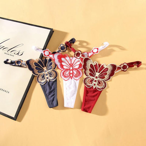 Women strings Sexy Briefs Waist Panties-WF00726-Veeddydropshipping