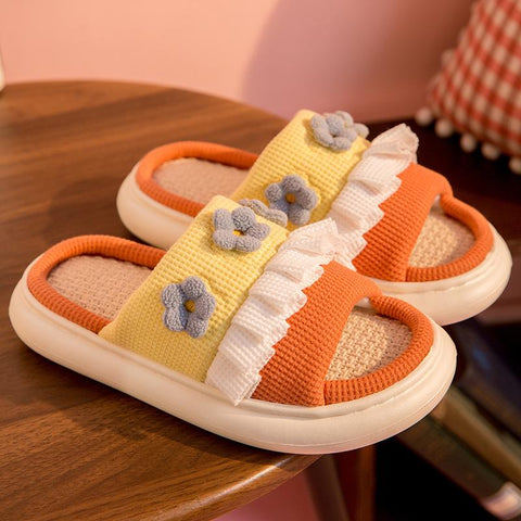 Spring Summer Non-slip Bedroom Floor Shoes Indoor Soft-BS01173-Veeddydropshipping