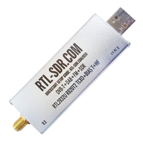 RTL-SDR Blog V3 RTL2832U R820T2 1PPM TCXO HF BiasT SMA -CE00819-Veeddydropshipping