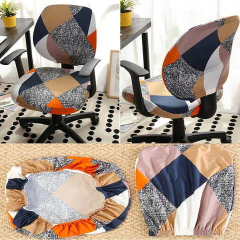 Elastic Armchair Computer Chair Cover Stretch Spandex-HA00404-Veeddydropshipping