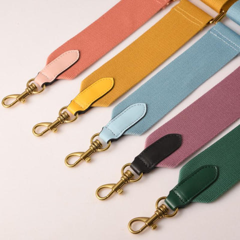 Wide Canvas Fabric Strap Messenger Shoulder Bag Belt In-BS00773-Veeddydropshipping