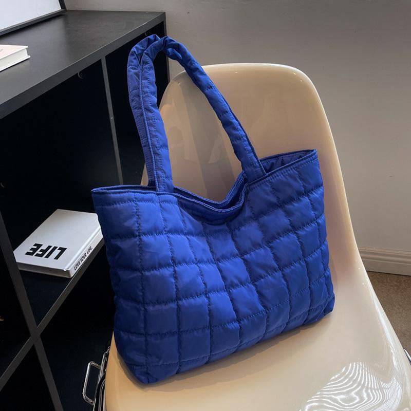 Solid Nylon Handbags Cotton Casual Tote Bags For Women-BS00115-Veeddydropshipping
