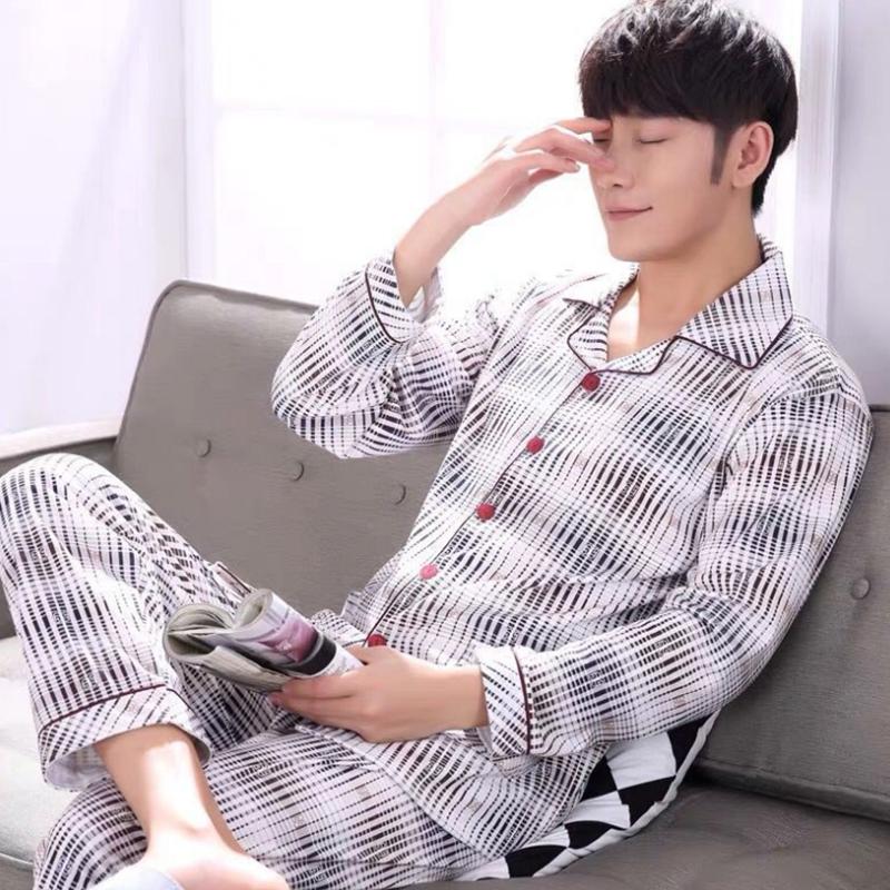 Clothes Ensembles De Pyjamas Men Sleepwear Lounge Homewear-MF01580-Veeddydropshipping