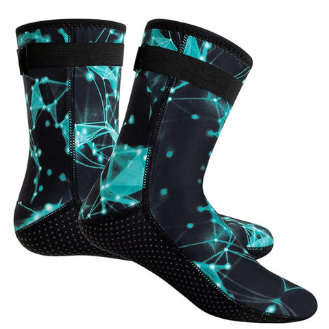 Men Women Wetsuit Socks 3mm Neoprene Thermal Diving Socks Anti-Slip Sport -OS00157-Veeddydropshipping
