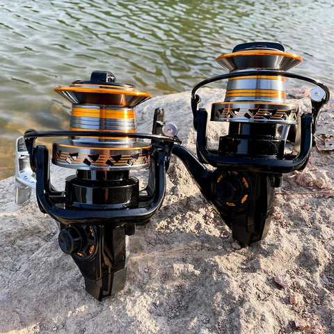 Fishing reel 12000 10000 9000 Metail line cup 30KG Max Drag Long Shot Saltwater -OS00472-Veeddydropshipping