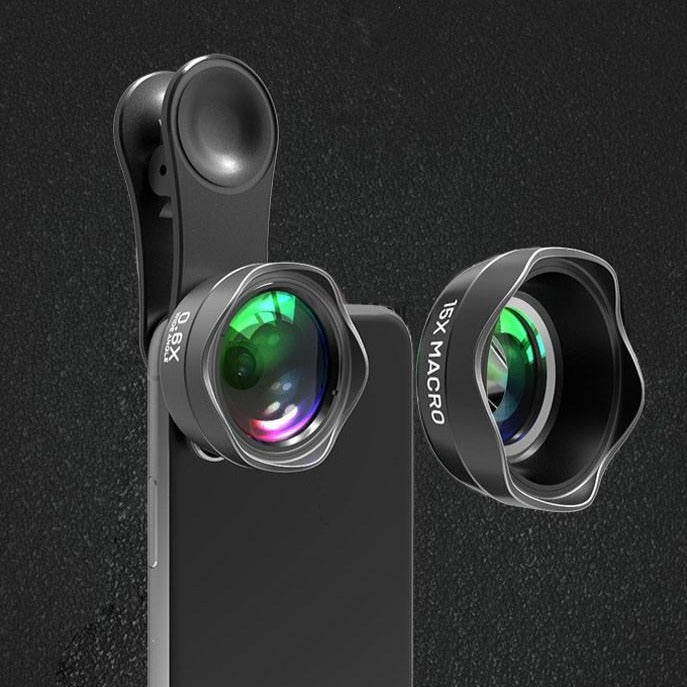 HD Phone Lens 0.6X Non-distorted Wide Angle Kit-Veeddydropshipping