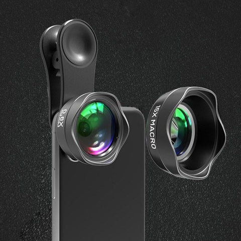 HD Phone Lens 0.6X Non-distorted Wide Angle Kit-Veeddydropshipping
