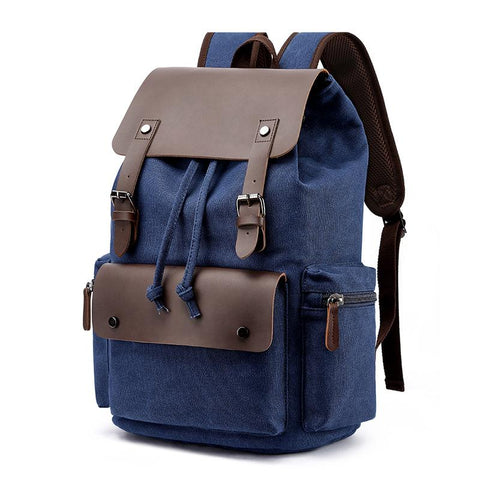 double shoulder computer bag men&#39;s backpack unisex-BS00334-Veeddydropshipping