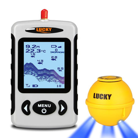 FFW718&amp; FFW718LA Wireless Portable Fish Finder 45M/135FT Sonar Depth -OS00356-Veeddydropshipping