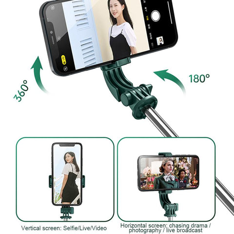 Wireless Selfie Stick  Mini Tripod Bluetooth Extendable Monopod Remote shutter-CE00400-Veeddydropshipping