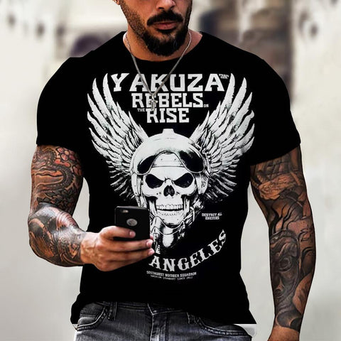 3D Printed T-Shirts O-Neck Short-Sleeved-MF00136-Veeddydropshipping