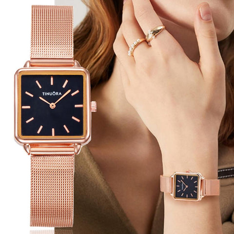 Simple Quartz Wristwatches Casual Square Bracelet Watch -JW00965-Veeddydropshipping