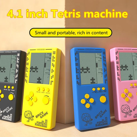 Screen Handheld Game Console, Children&#39;s Retro Educational Game Console-CE01370-Veeddydropshipping