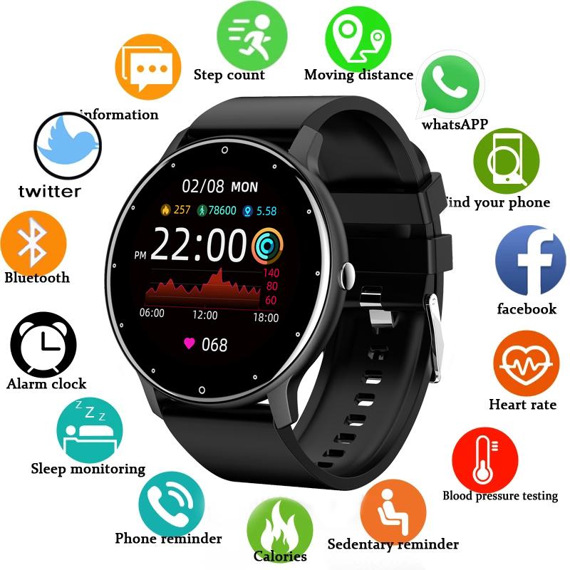 2022 Smart Watch Men Women Full Touch Screen Sport Fitness Watch -CE00535-Veeddydropshipping