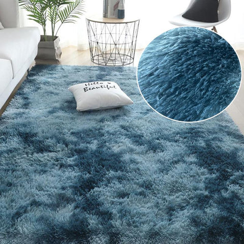 Soft Shaggy Carpet Living Room Fluffy Children Rugs-HA00498-Veeddydropshipping