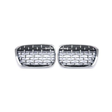 Auto Car Accessories For BMW X1 F48 2016-2019 Front Grille Middle-AM00088-Veeddydropshipping