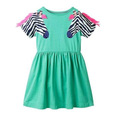 Little maven Baby Girls Summer Clothes Casual Children Lovely Cotton-TB00844-Veeddydropshipping