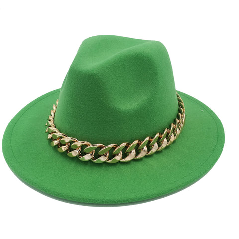 fedora hat women&#39;s 21-color wide brim jazz top-MF01005-Veeddydropshipping